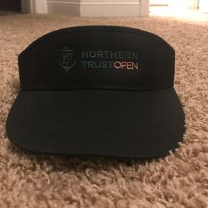 Northern trust open visor golf hat
