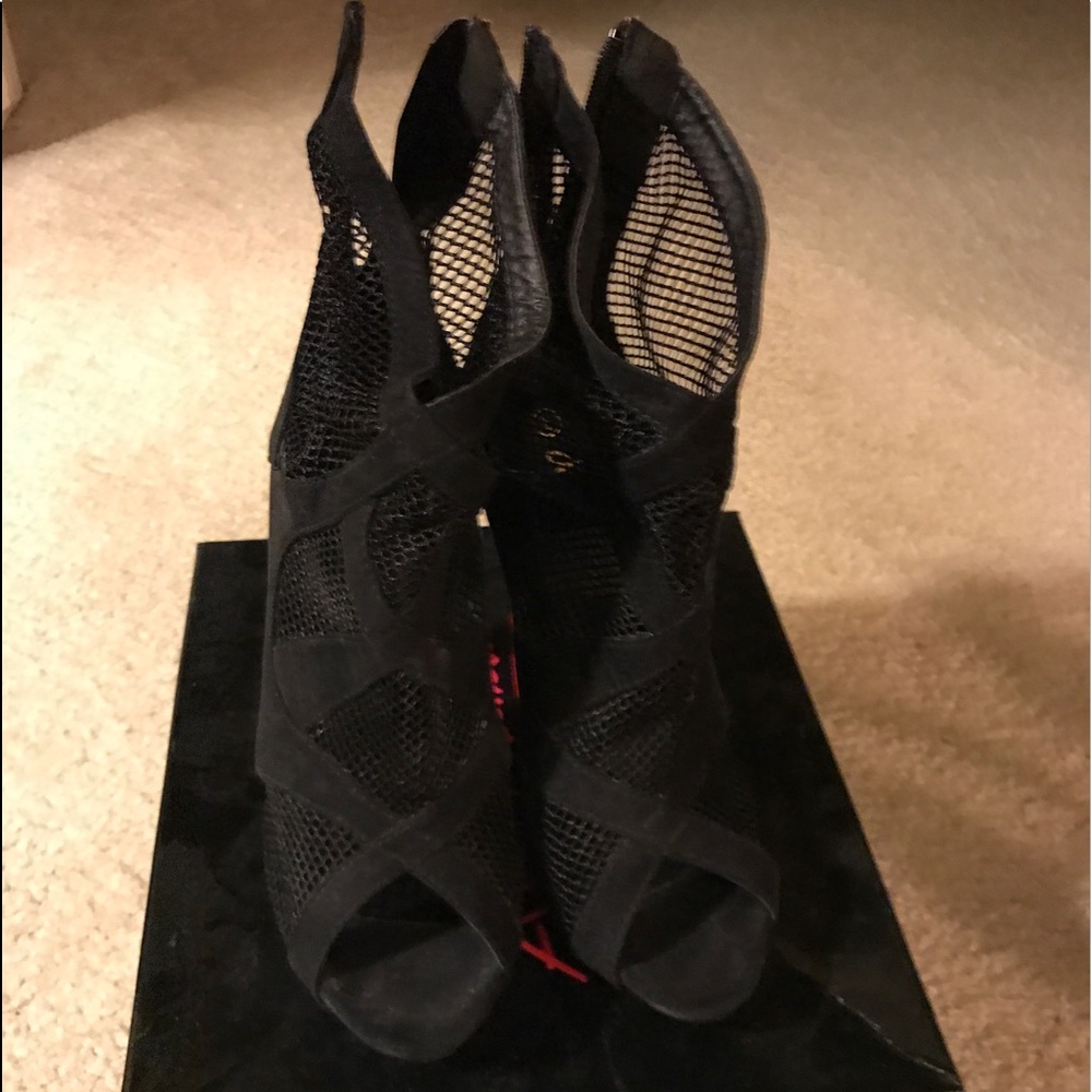 Caged Heel Booties