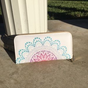 Mandala Patterned Wallet