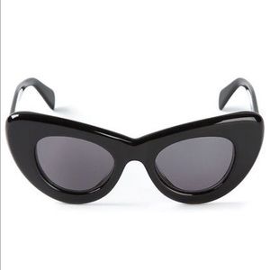 Celine Papillon Cat Eye Sunglasses in Black