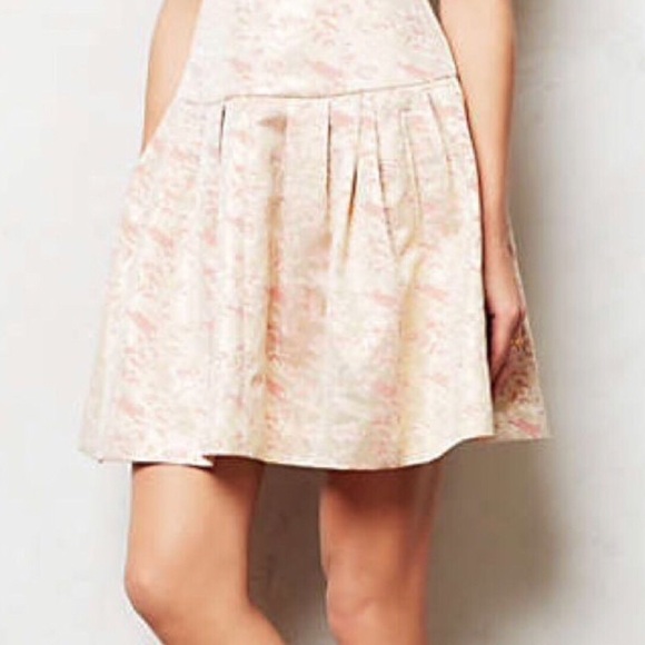 Anthropologie Moulinette Soeurs Metallic Skirt - Picture 3 of 8