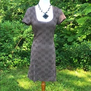 Free People Eyelet T-Shirt Dress NWOT Size M