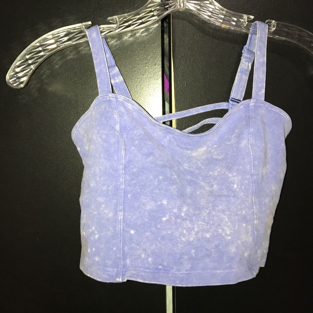 PINK Acid Wash Bralette NWOT