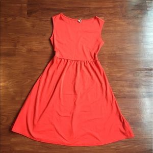*CLOSET CLOSING* Orange old navy fit & flare dress