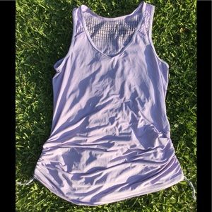 Lavender and lace Lulu top