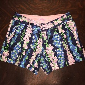 Lilly Pulitzer Foxy Foxglove Callahan Shorts