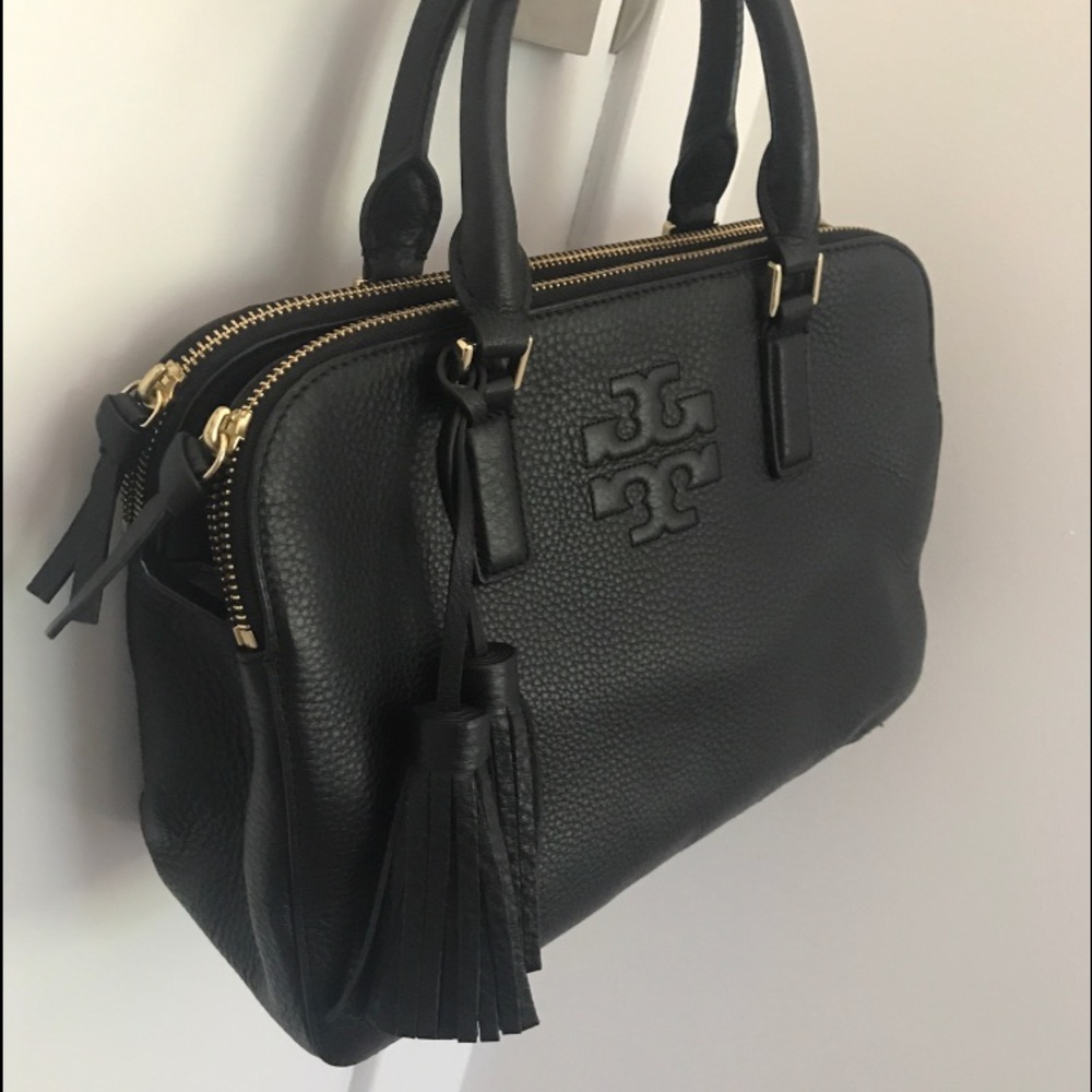 Tory burch black satchel
