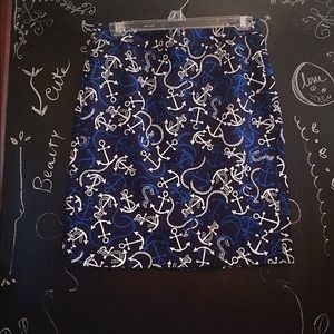 Banana Republic anchor pencil skirt!