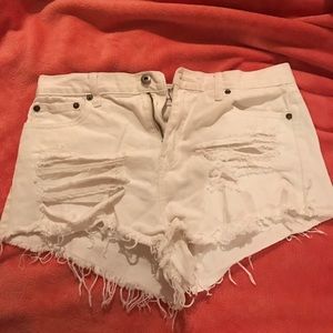 White shorts