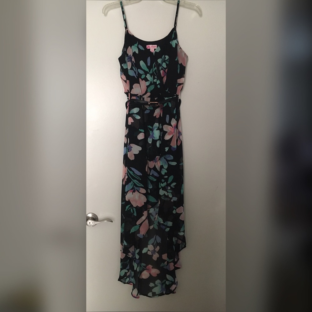 Floral- Hi Low Dress