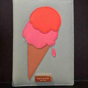 Kate Spade Ice Cream Passport Holder