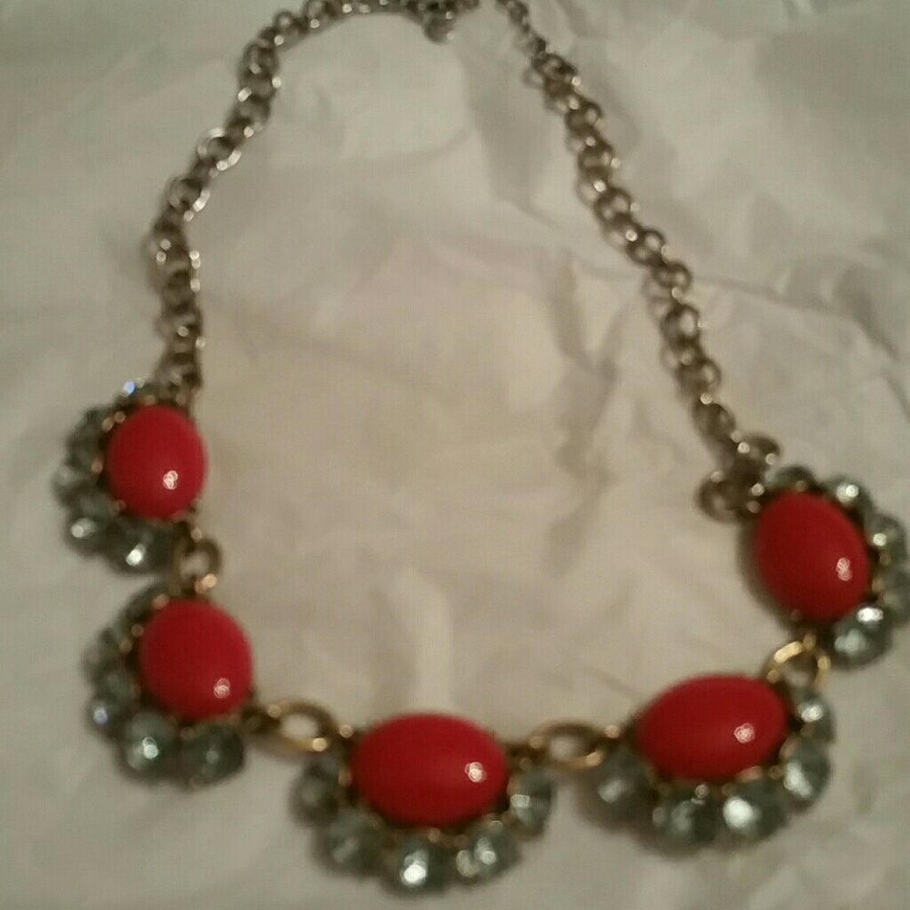 Stella & Dot Red Necklace