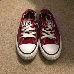 converse shoreline burgundy