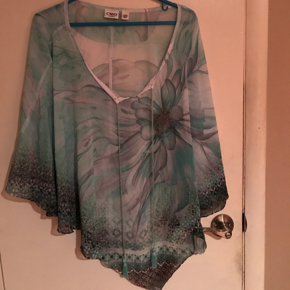 Adorable lightweight poncho