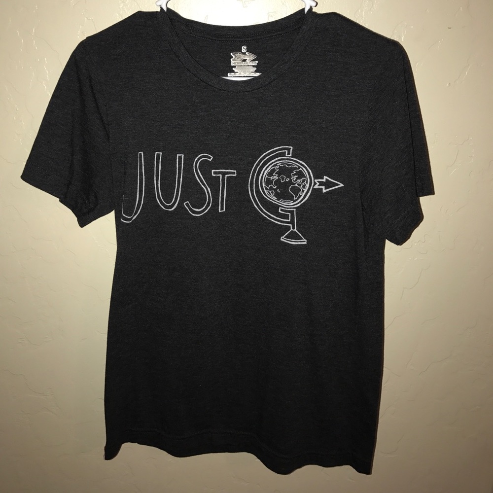 Grey Just Go Tee Shirt