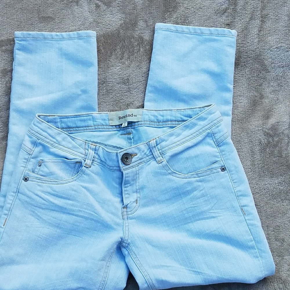 Rewind light wash jeans