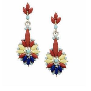 Festive chandelier earrings