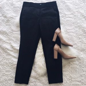 SUMMER SALE Loft Black Trousers with Gold Detail