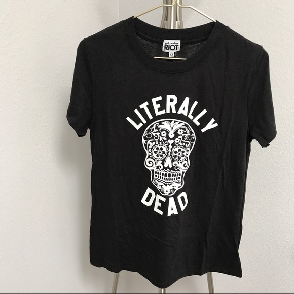 Suburban Riot Literally Dead Graphic Tee - Picture 4 of 4
