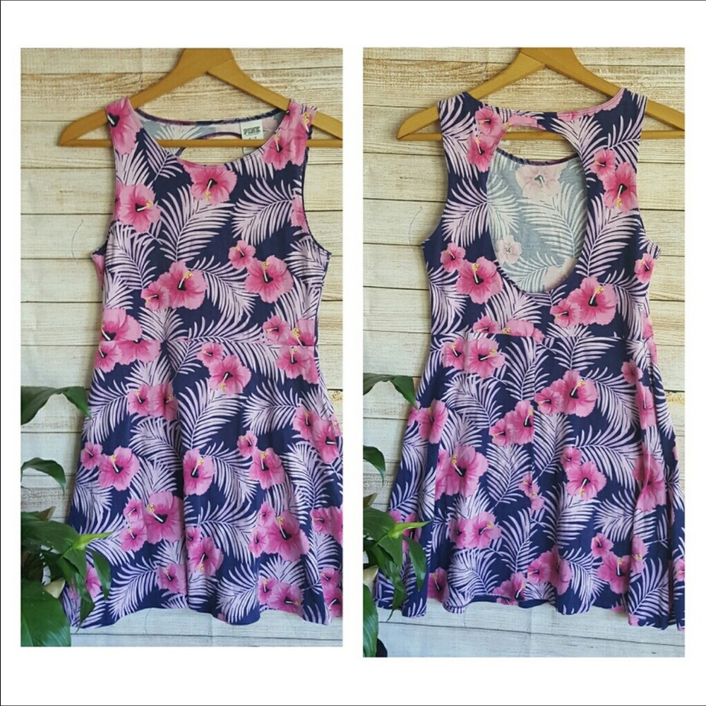 PINK victoria's secret floral dress