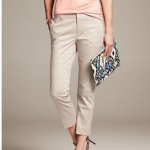 Banana Republic Hampton Pant - Beige
