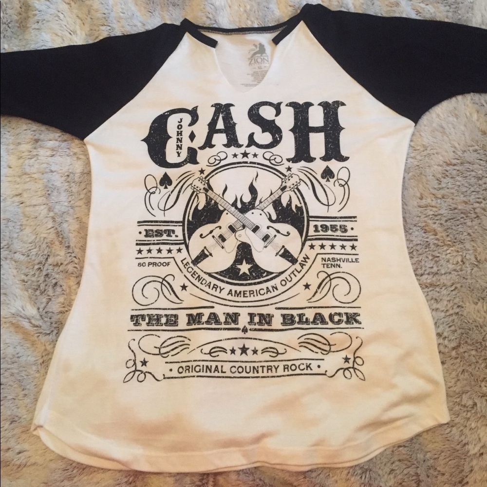 Johnny Cash quarter sleeve shirt