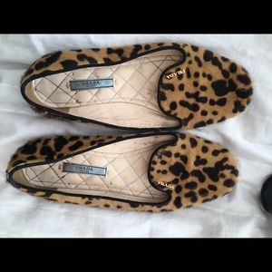 Prada calfskin flats