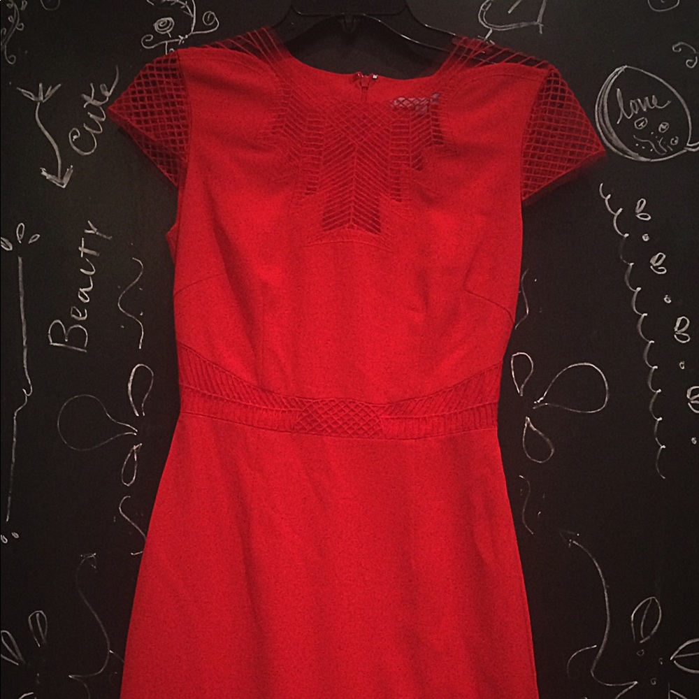 ANTONIO MELANI STUNNING red dress