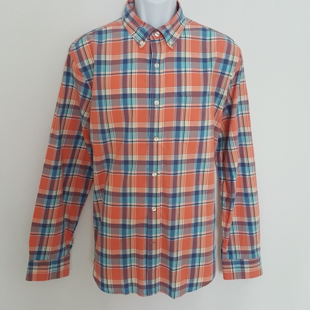 American Eagle Longsleeves Plaid Mens Shirt Size L