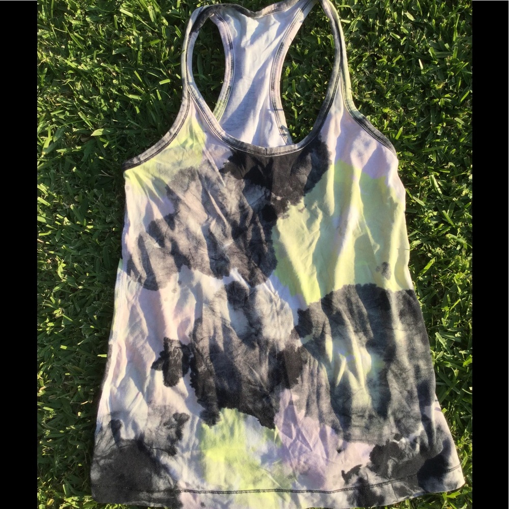 Multi-color Lulu top