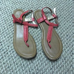 Coral Sandals