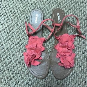 Pink sandals
