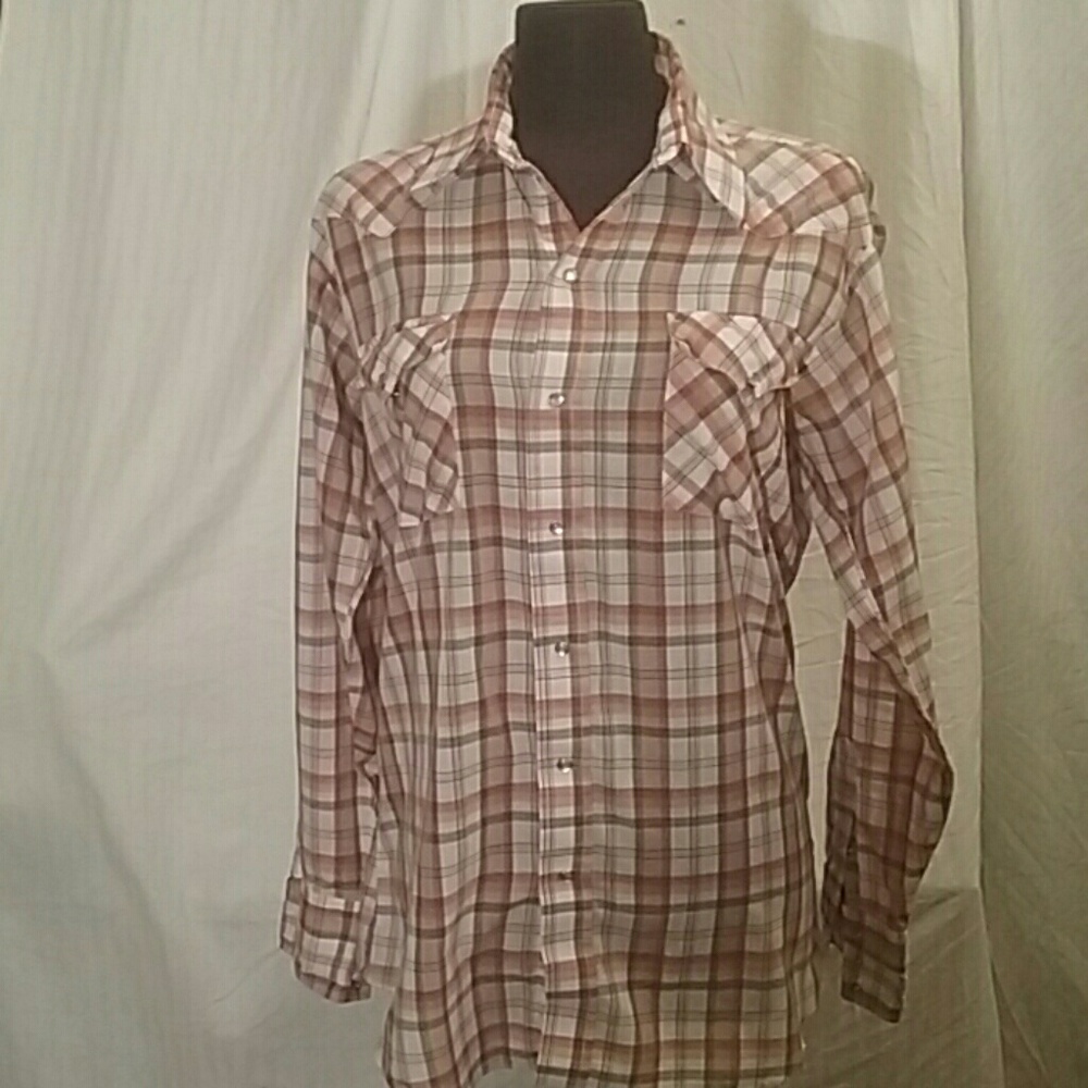 Vintage western button down shirt