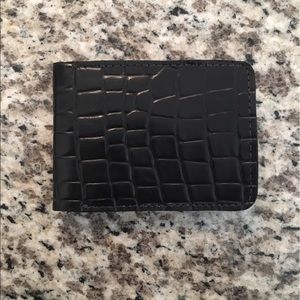 Handmade Black Leather Wallet