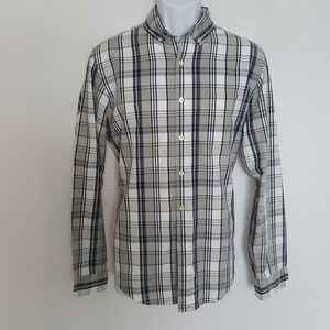 J. Crew Multicolored Plaid Mens Shirt Size S
