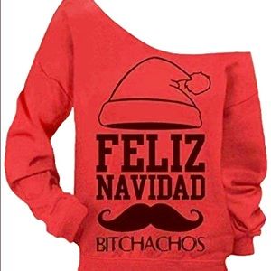 Christmas Sweater - Feliz Navidad Bitchachos