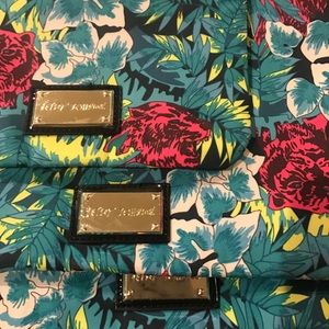 Betsey Johnson Travel Pouch Set
