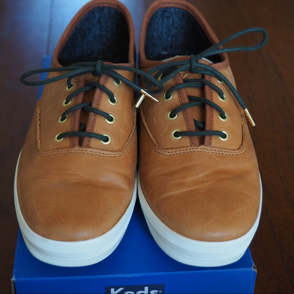 Leather Keds