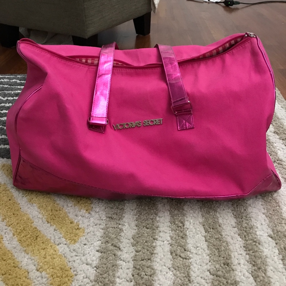 Large PINK duffle