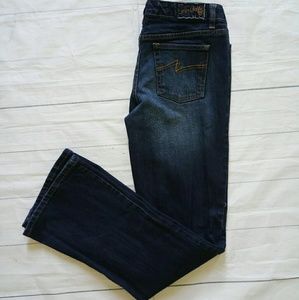Anisette Stretch Boot Cut Jeans Size 7