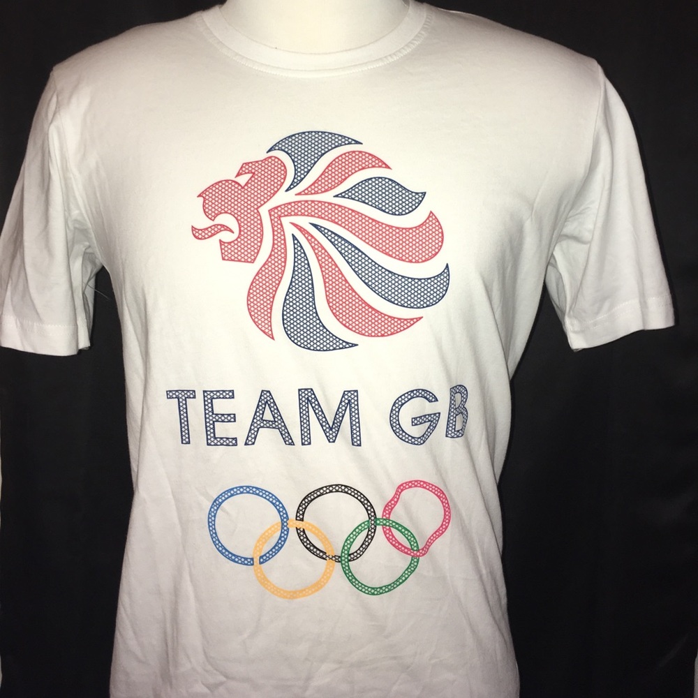 Adidas Olympic Team Great Britain GB T-Shirt Small