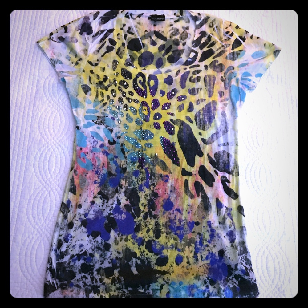 🌻DAYTRIP by BUCKLE SHORT SLEEVE TOP SZ: L 🌻