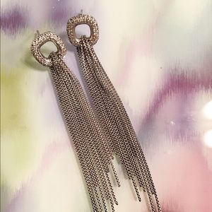 David Yurman Diamond Fringe Earrings