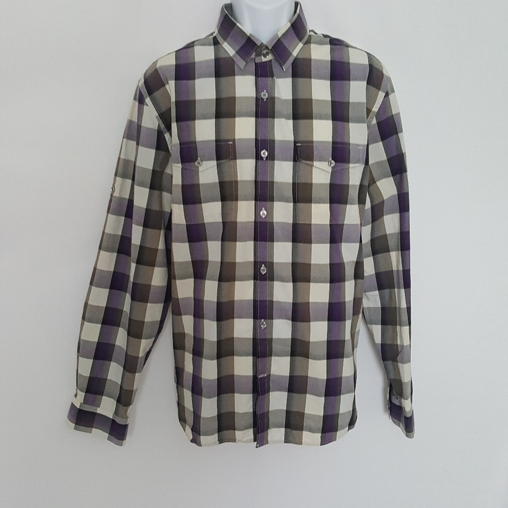 Express Modern Fit Longsleeves Mens Shirt Size XL