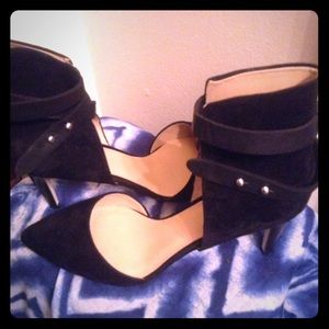 Black Suede Heels