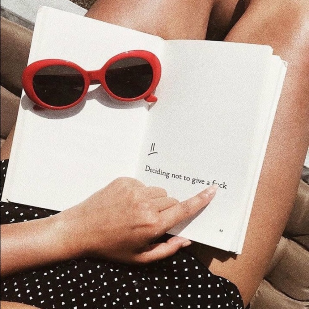 📸"Retro Babe" Round Oval Aviator Sunglasses - Picture 4 of 7