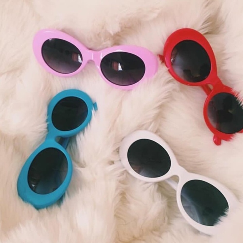 📸"Retro Babe" Round Oval Aviator Sunglasses - Picture 7 of 7