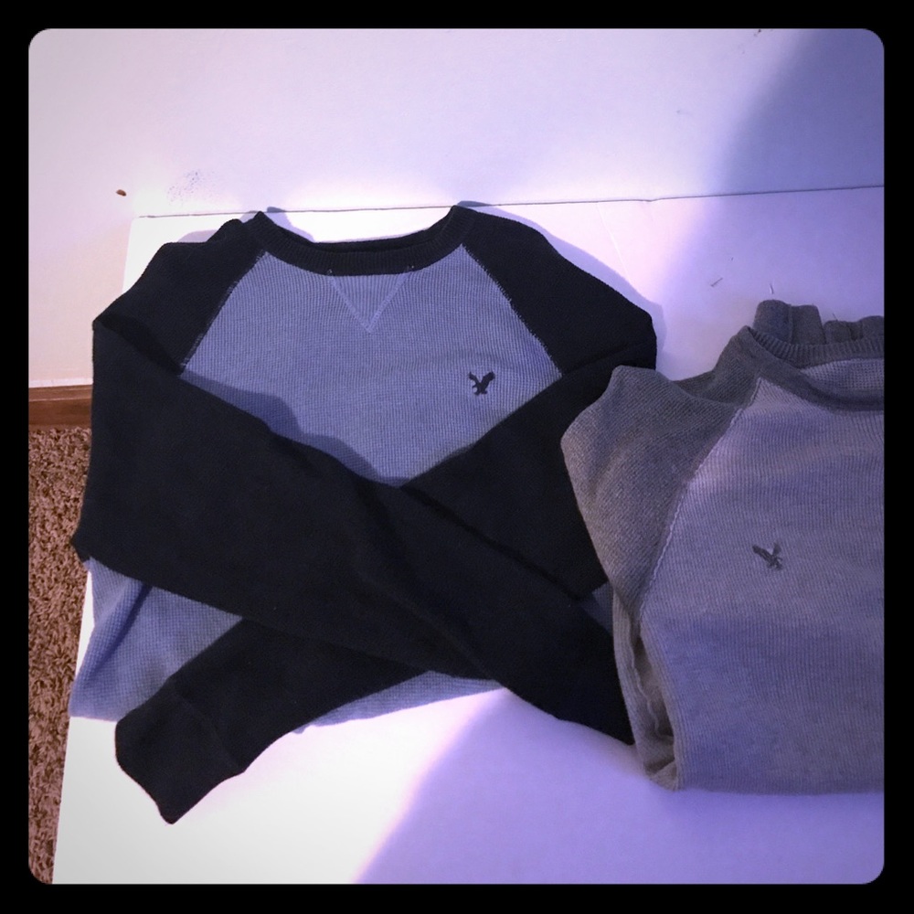 Like new never worn sweaters American eagle XL