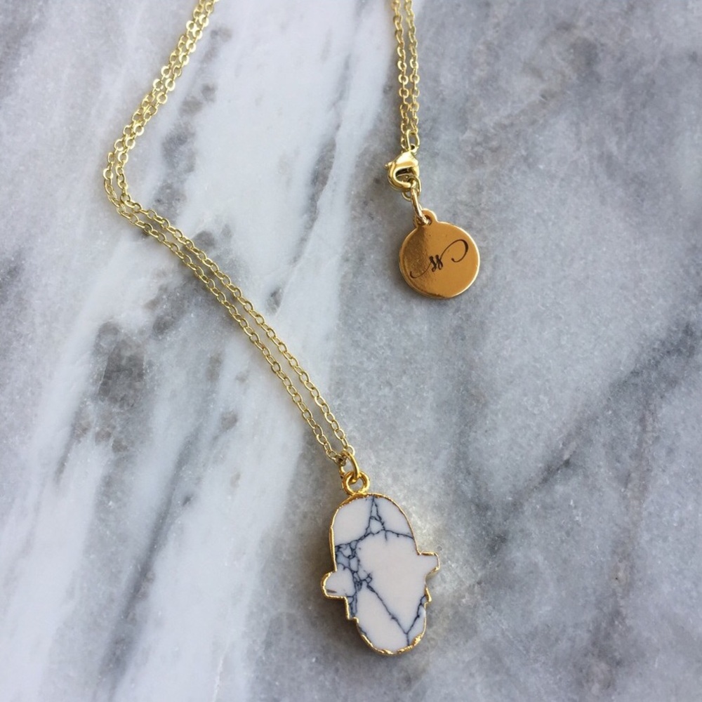 PM Editor Pick! Simple Sanctuary Hamsa Necklace