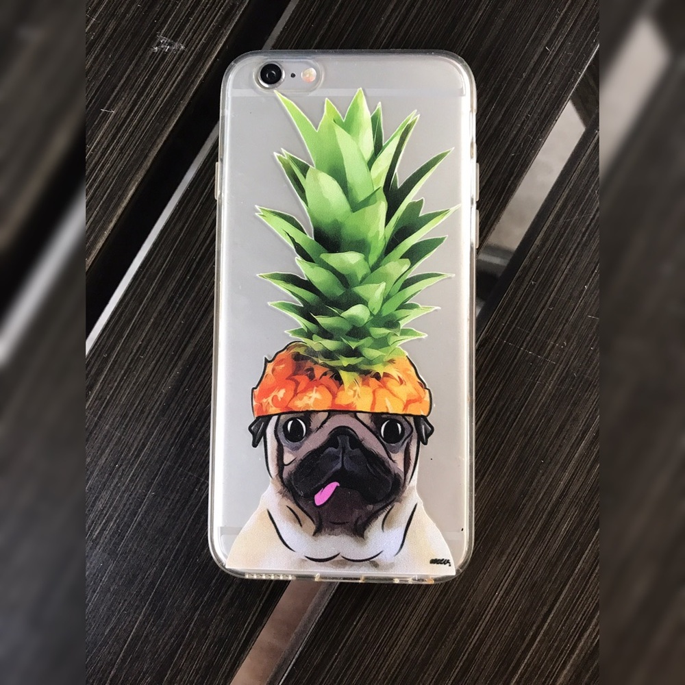 Hipster-Trendy Pug Pineapple IPHONE 6 Case
